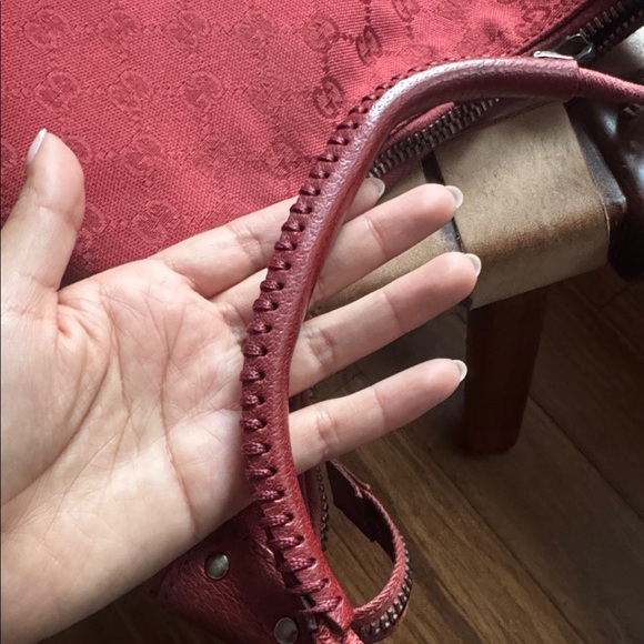Gucci Scarlet Hobo Bag authentic (vintage) - Picture 5 of 10